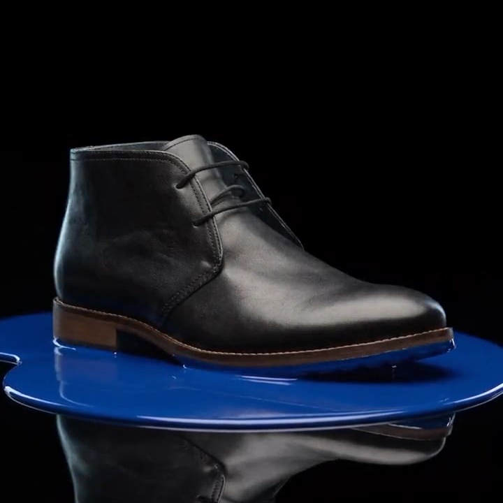 Dixon chukka boot in dark brown leather